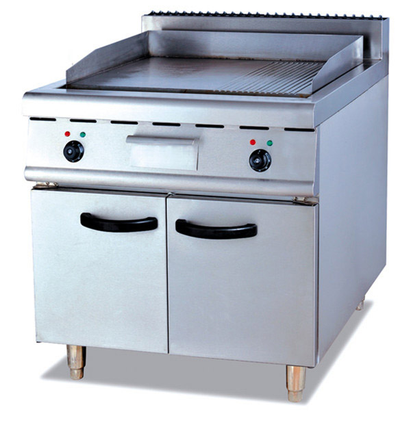 Electric Lava Rock Grill with Cabinet (70