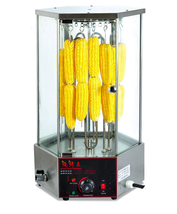 Rotary corn roaster