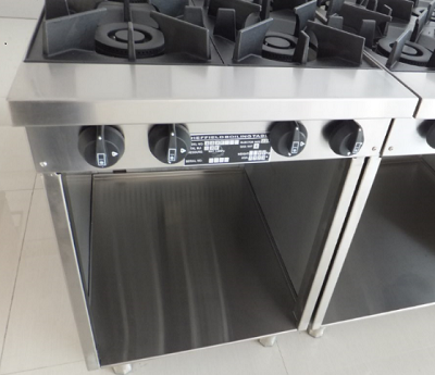 Commercial stainless steel 8 burner gas cooking stove